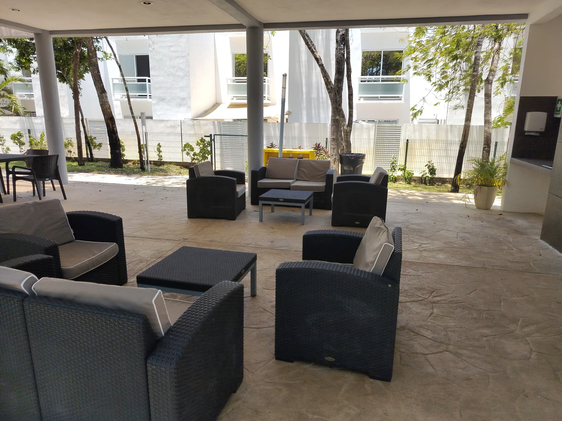 Alberca y área de eventos