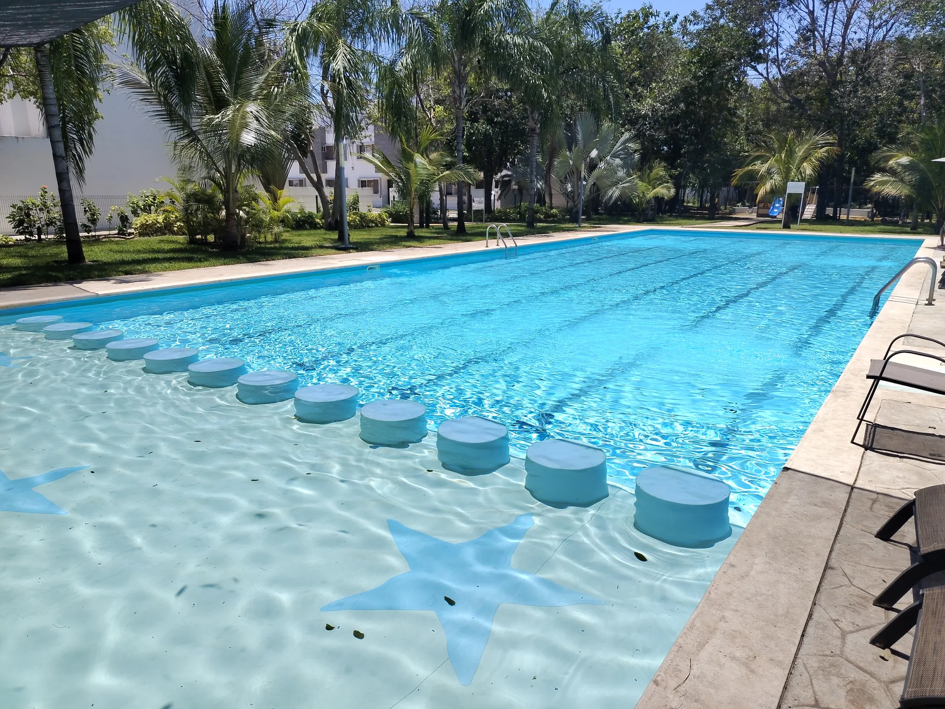 Alberca y área de eventos